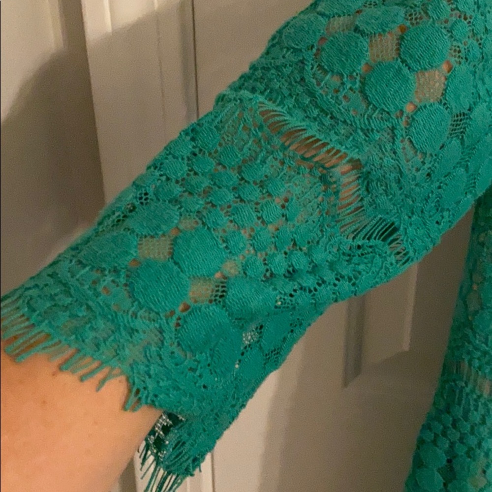 Lace Shift Dress - Picture 2 of 8